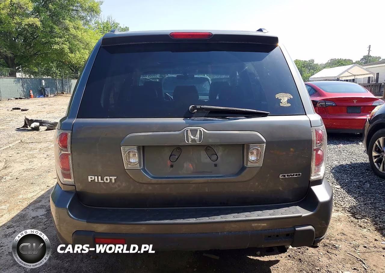 2007 Honda Pilot Exl VIN:2HKYF18667H504596 - 6