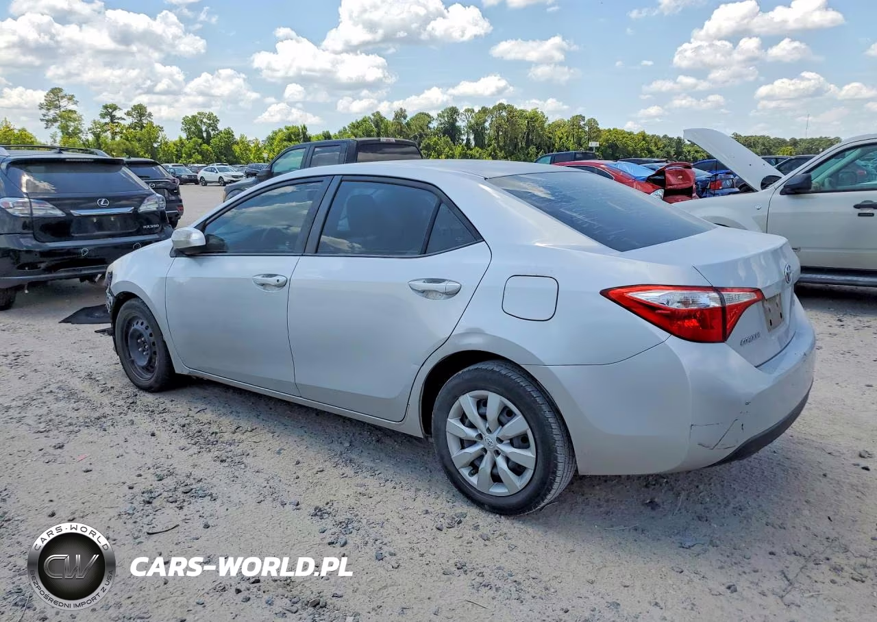 2015 Toyota Corolla Le VIN:2T1BURHE5FC341989 - 2