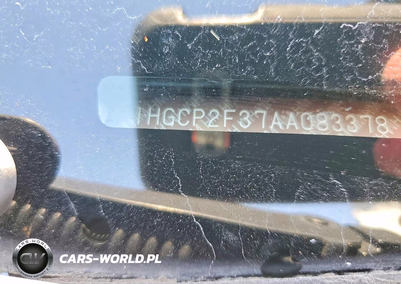 2010 Honda Accord Lx VIN:1HGCP2F37AA083378 - 12