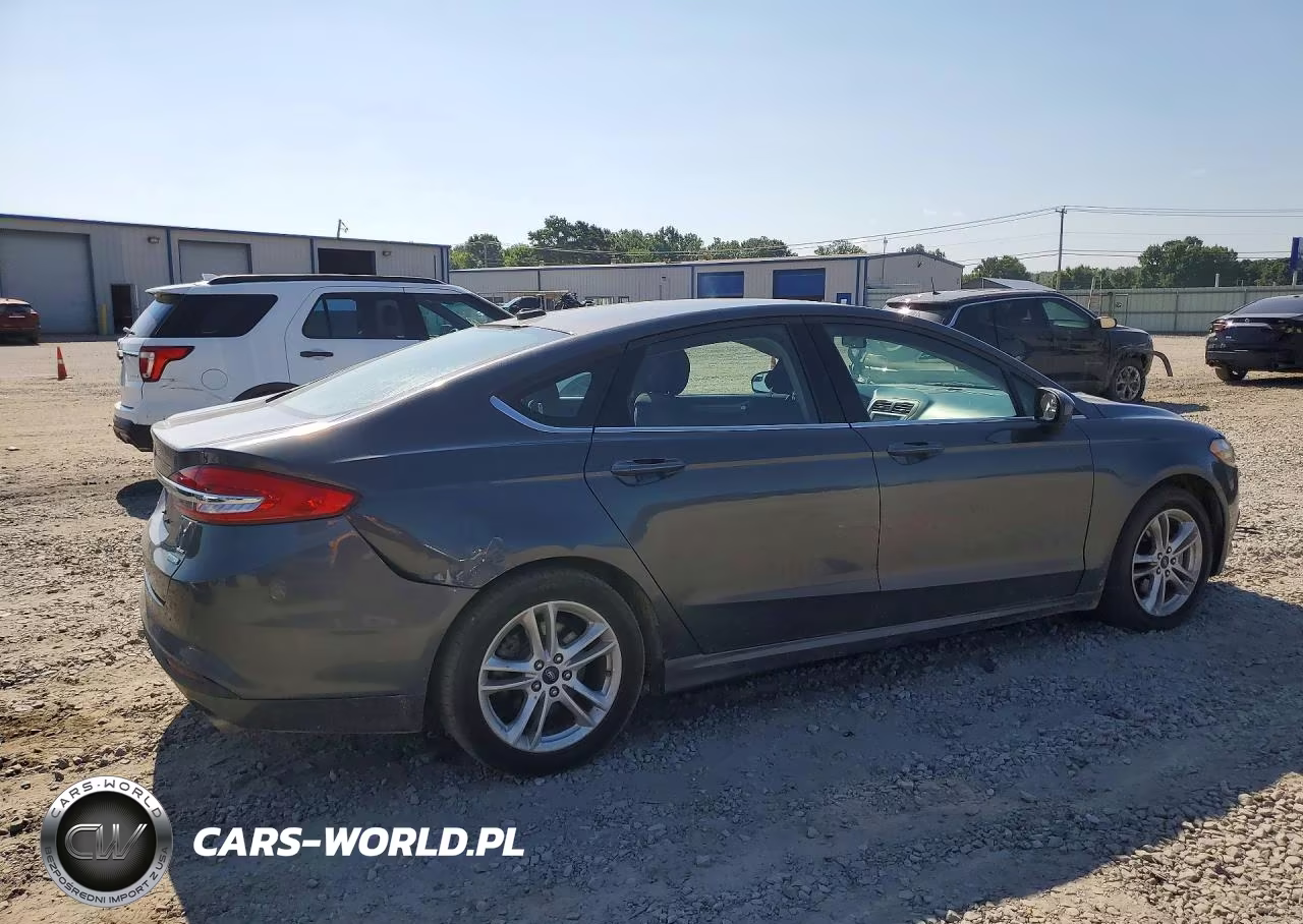 2018 Ford Fusion Se VIN:3FA6P0HD4JR203817 - 3