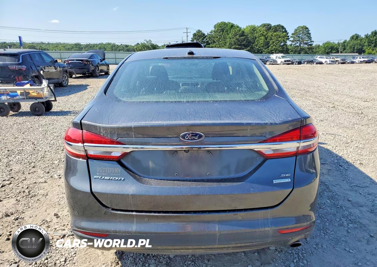 2018 Ford Fusion Se VIN:3FA6P0HD4JR203817 - 6