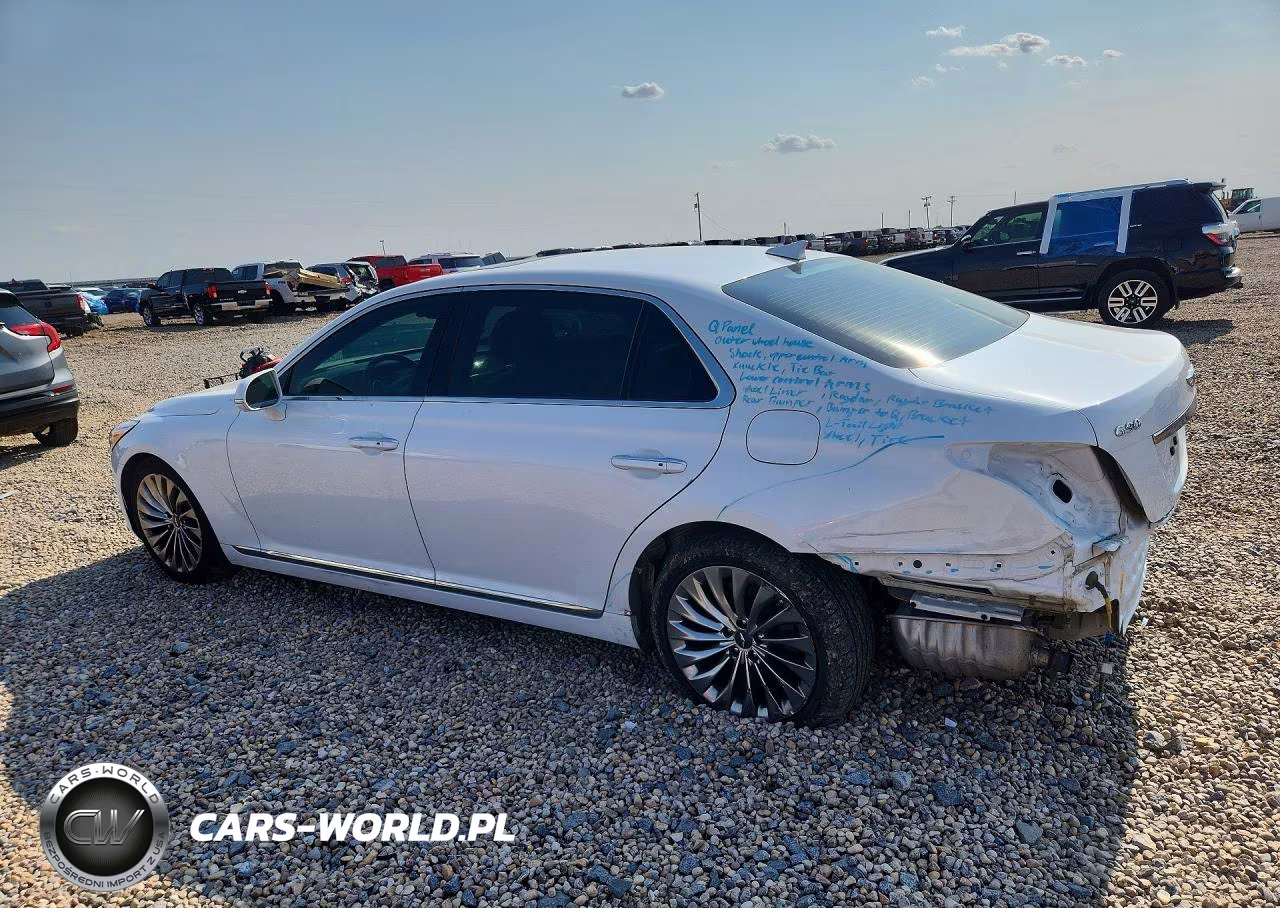 2017 Genesis G90 Premium VIN:KMHG34JA3HU027200 - 2