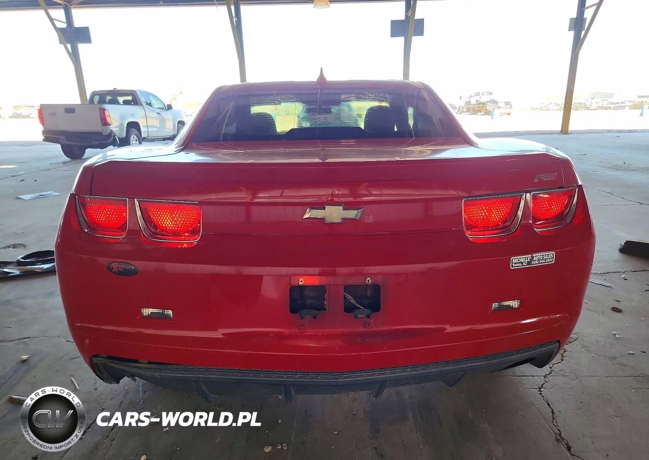 2013 Chevrolet Camaro Lt VIN:2G1FB1E30D9246869 - 6