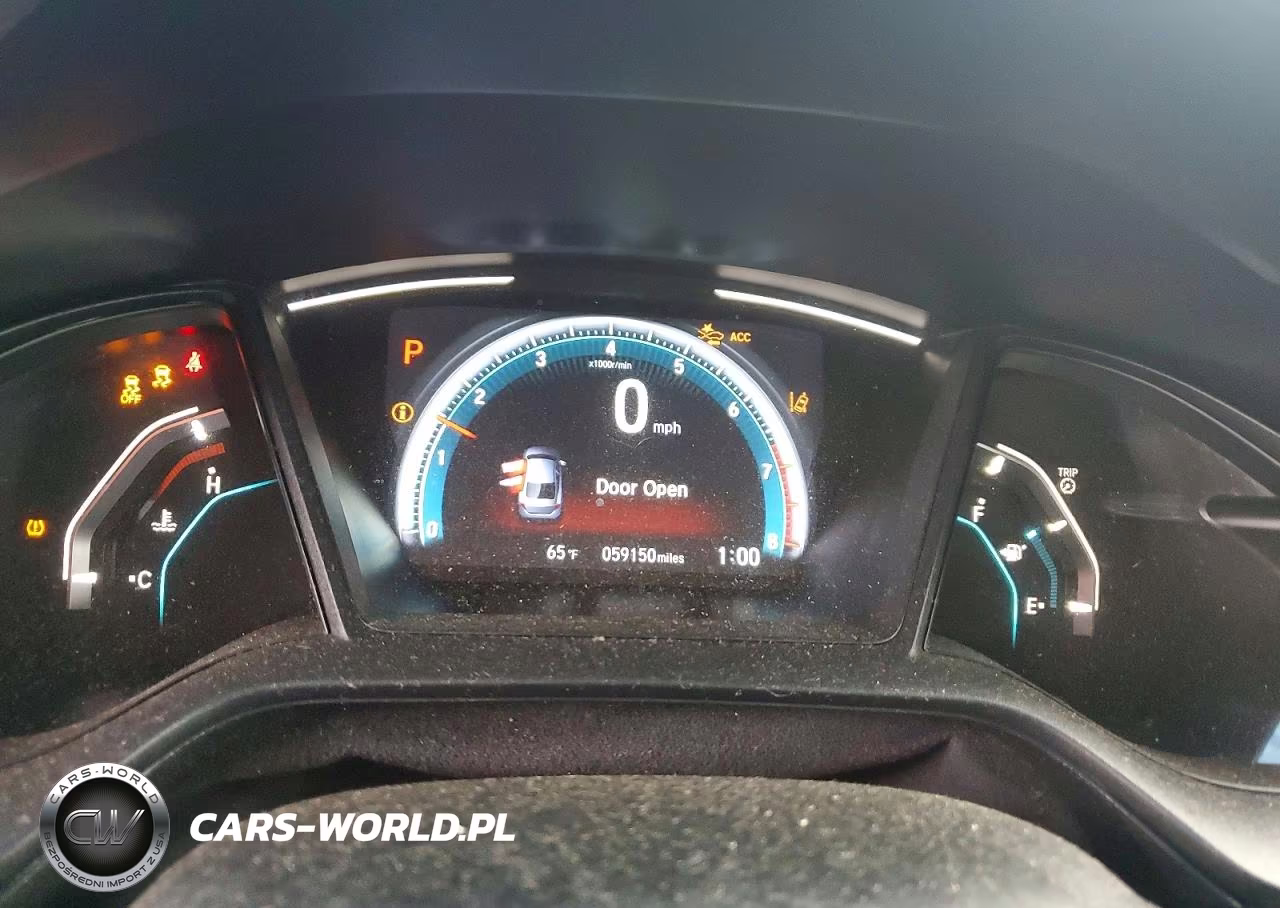 2020 Honda Civic Lx VIN:2HGFC2F63LH595369 - 9