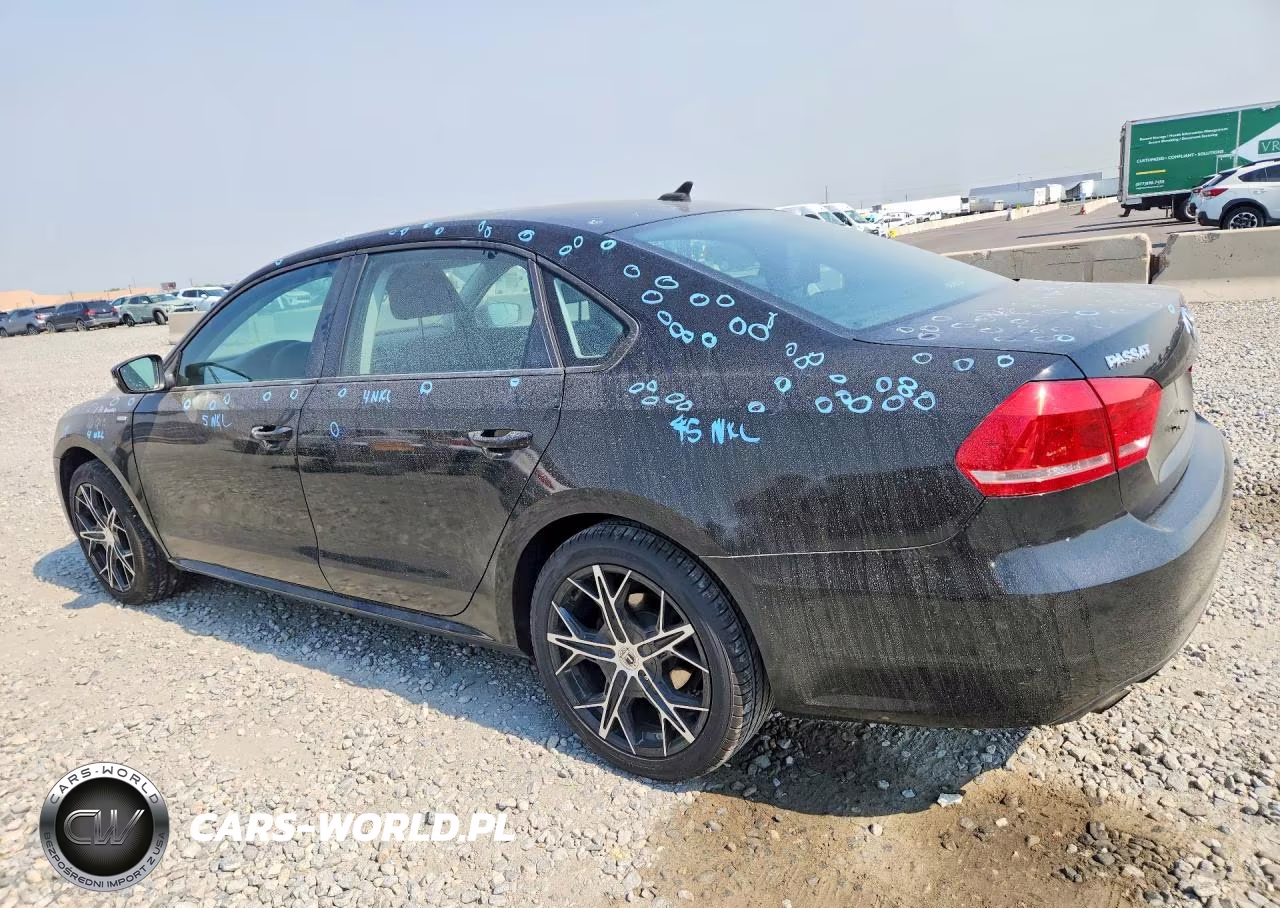 2015 Volkswagen Passat S VIN:1VWAT7A37FC018643 - 2