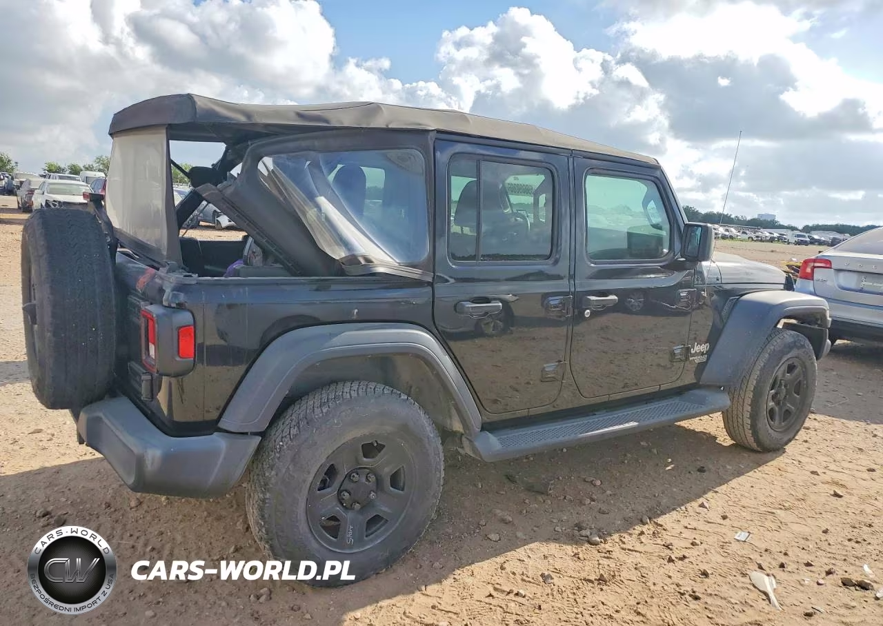 2018 Jeep Wrangler Unlimited Sport VIN:1C4HJXDN6JW296221 - 3
