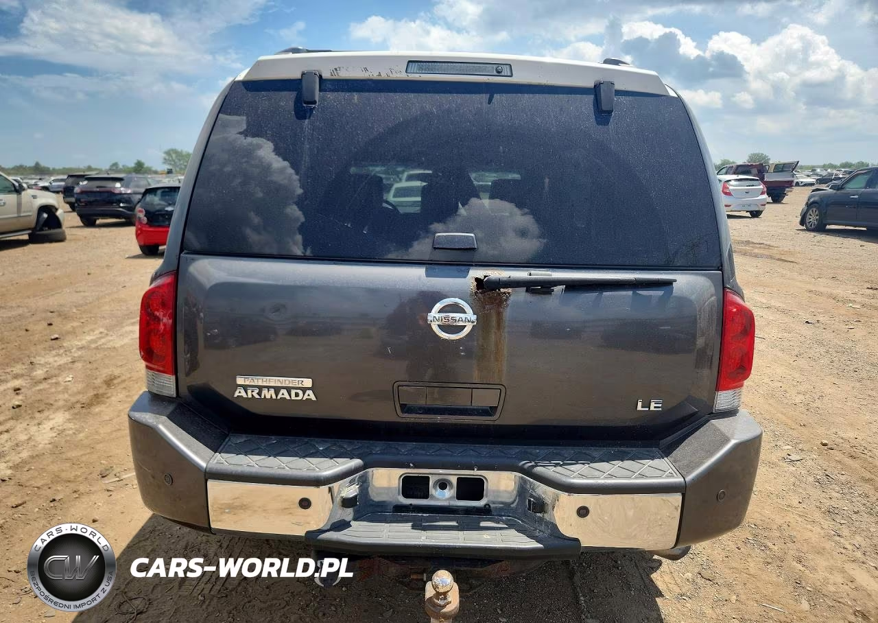 2004 Nissan Armada Se VIN:5N1AA08B64N730006 - 6