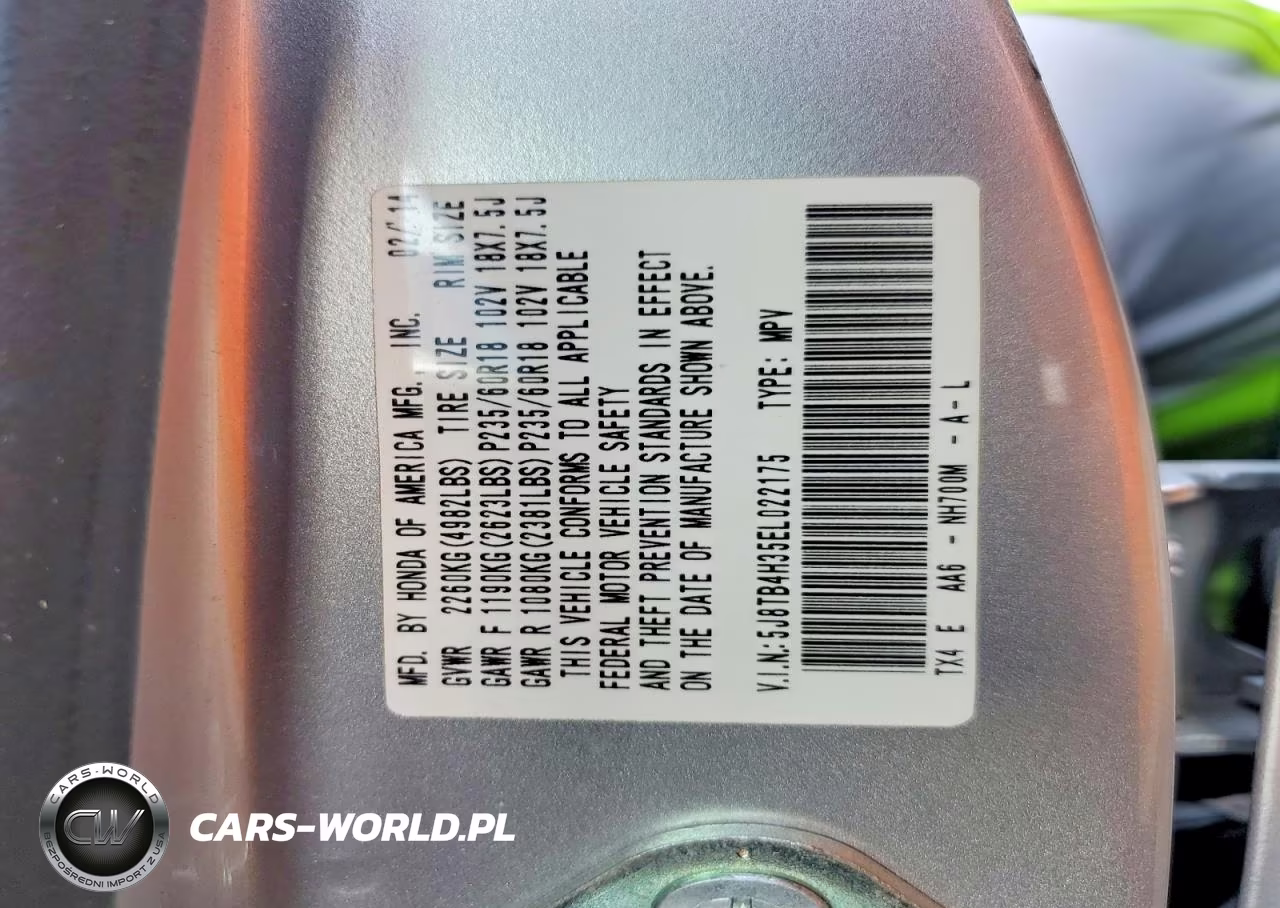 2014 Acura Rdx VIN:5J8TB4H35EL022175 - 13