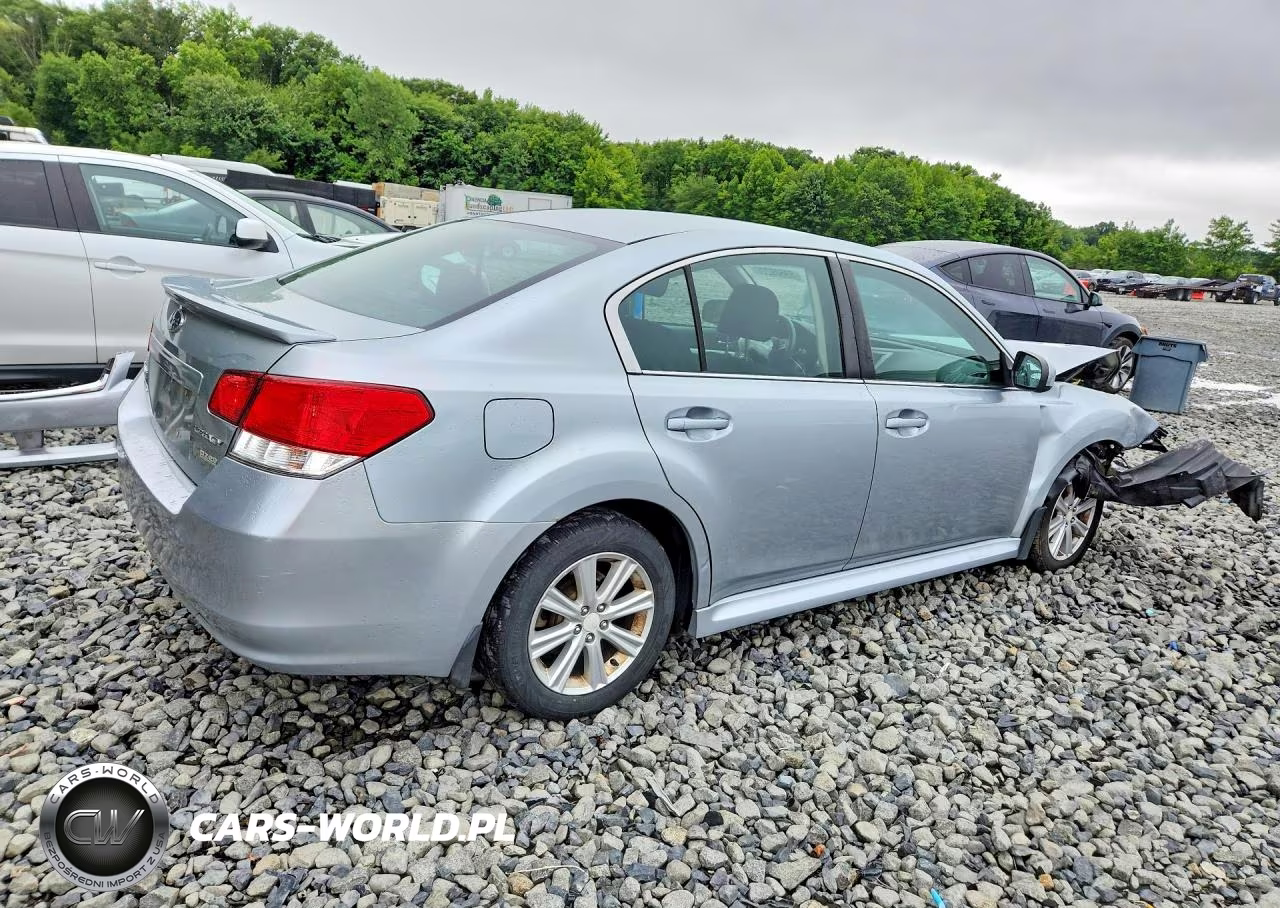 2012 Subaru Legacy 2.5I Premium VIN:4S3BMBC6XC3040520 - 3