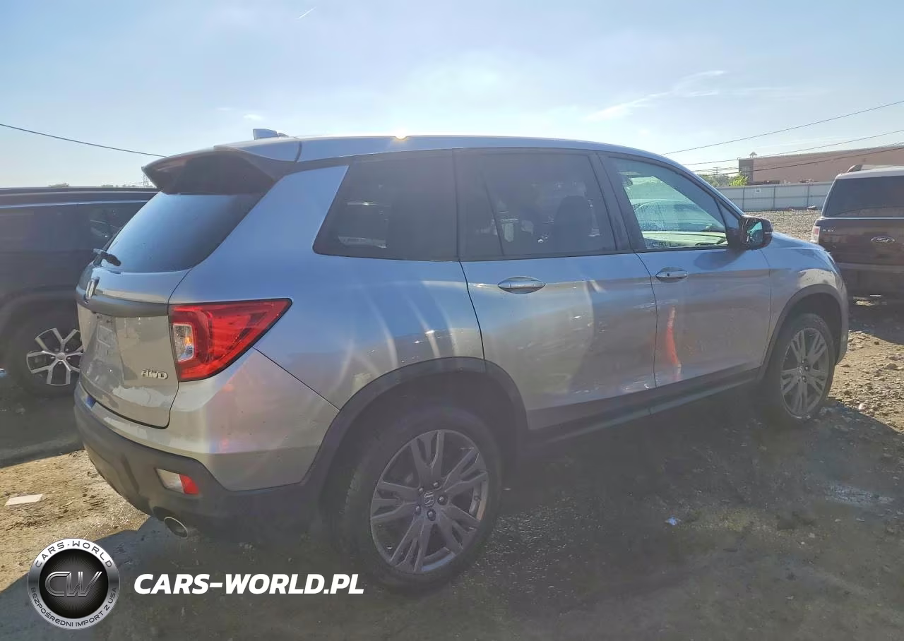 2021 Honda Passport Exl VIN:5FNYF8H51MB010172 - 3