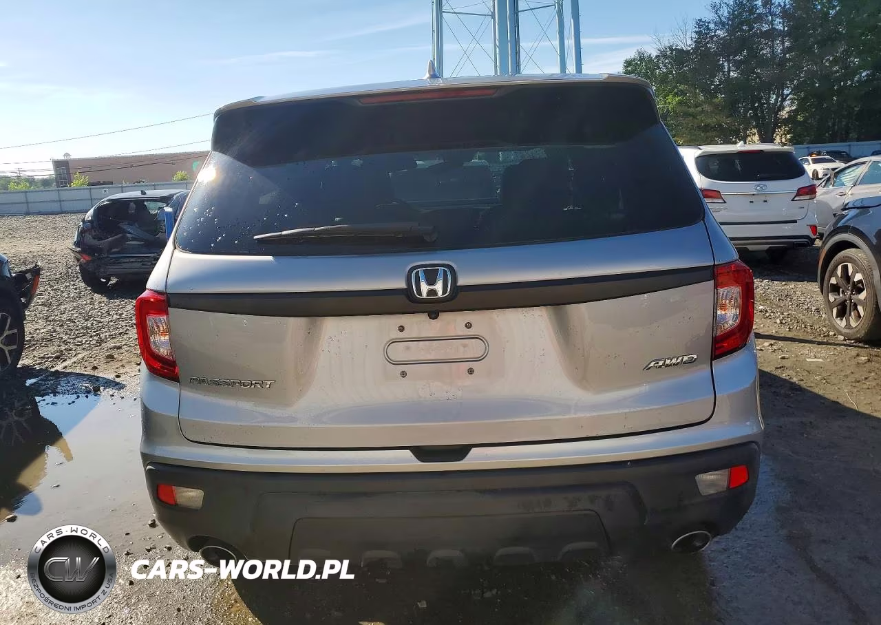 2021 Honda Passport Exl VIN:5FNYF8H51MB010172 - 6