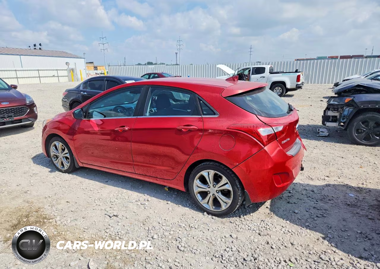 2013 Hyundai Elantra Gt Base VIN:KMHD35LEXDU147787 - 2