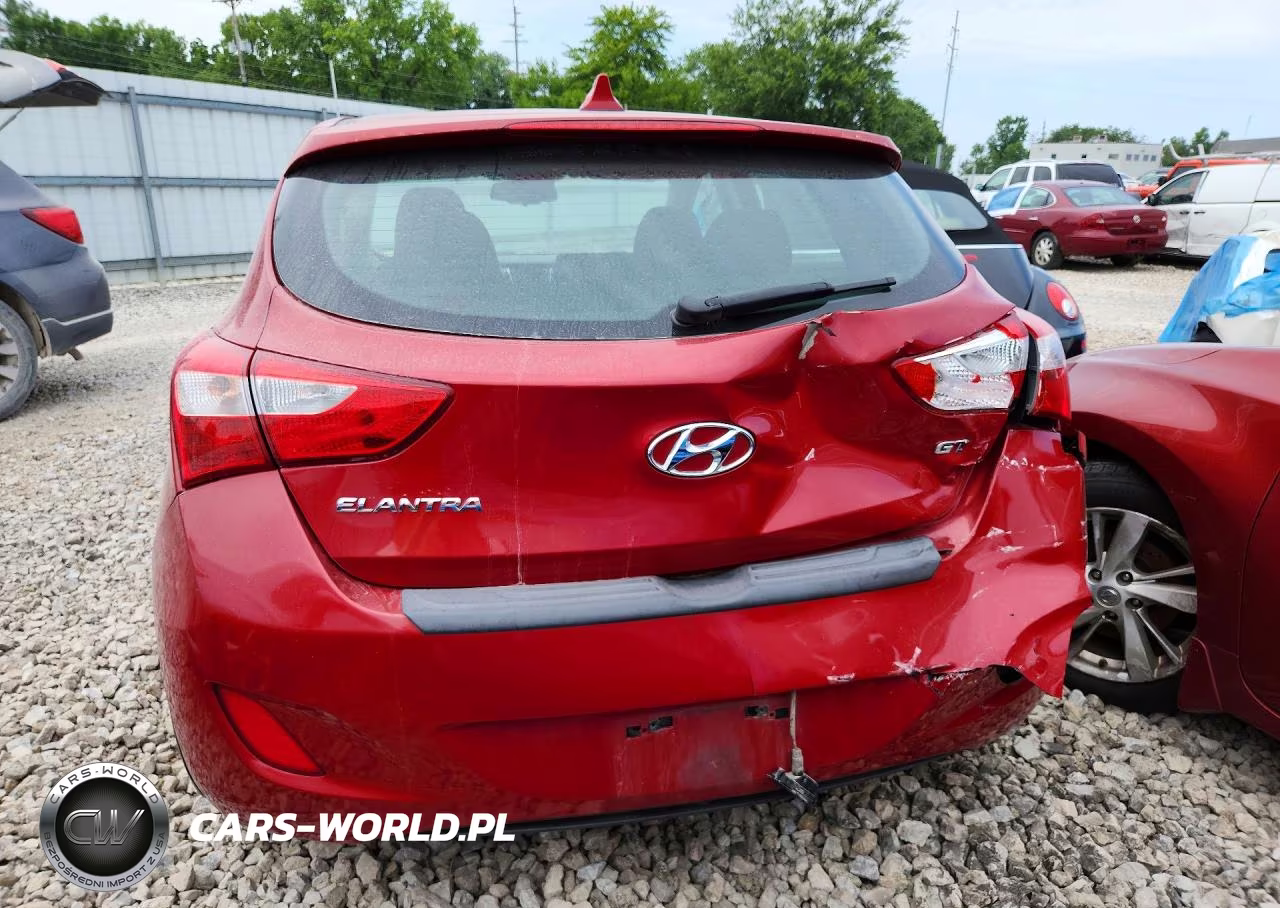 2013 Hyundai Elantra Gt Base VIN:KMHD35LEXDU147787 - 6