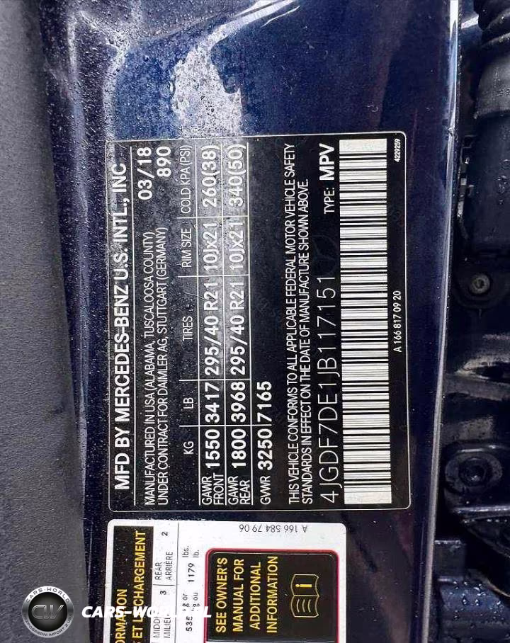 2018 Mercedes-Benz Gls 550 4Matic VIN:4JGDF7DE1JB117151 - 10