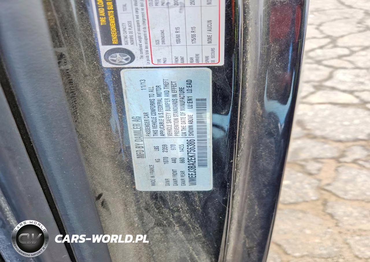 2014 Smart Fortwo Pure VIN:WMEEJ3BA2EK756386 - 12