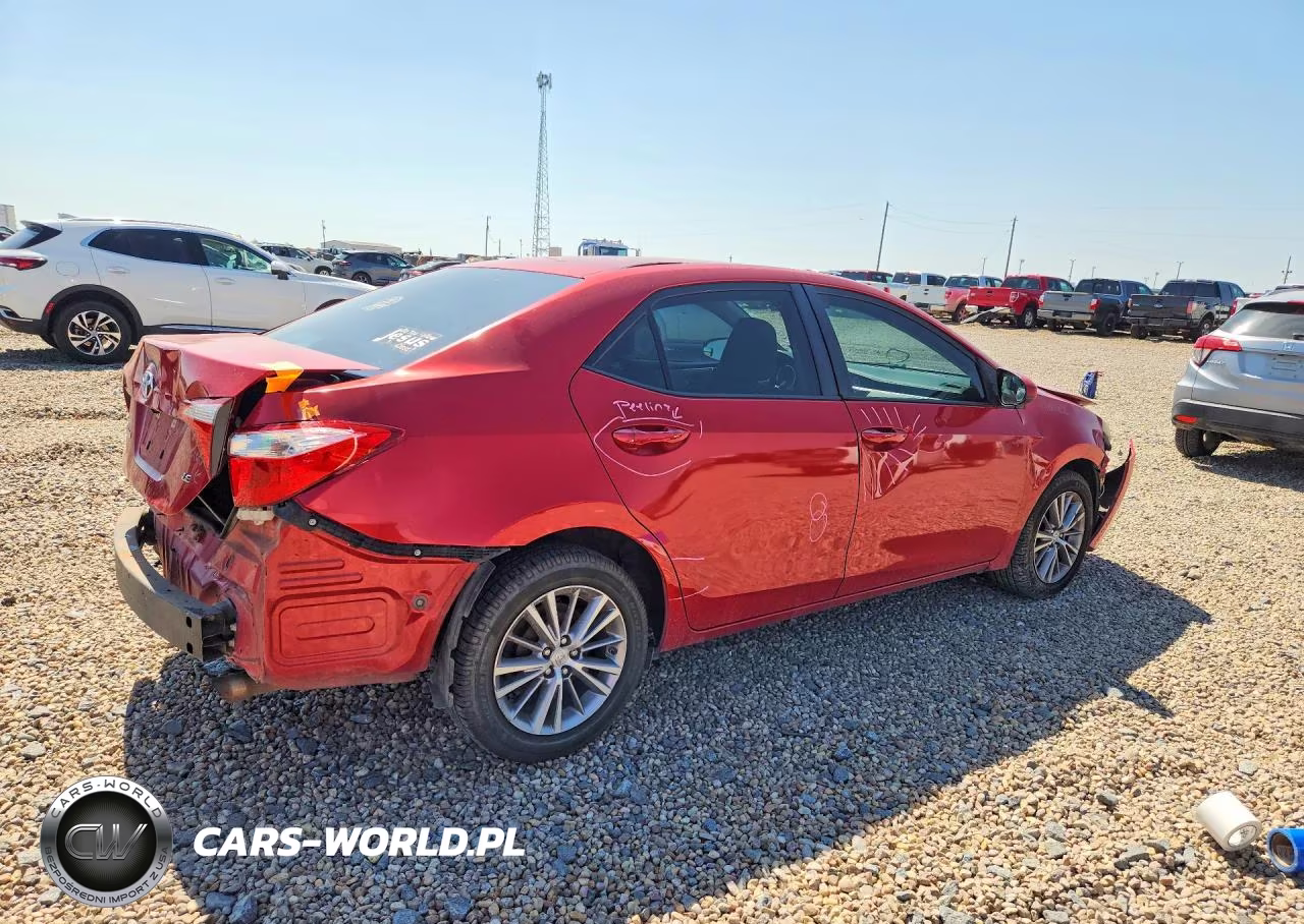 2014 Toyota Corolla Le Plus VIN:5YFBURHE3EP040197 - 3