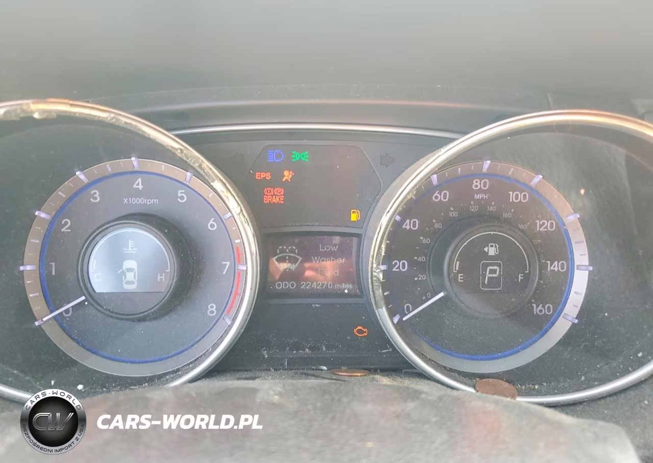 2013 Hyundai Sonata Gls VIN:5NPEB4AC7DH517465 - 9