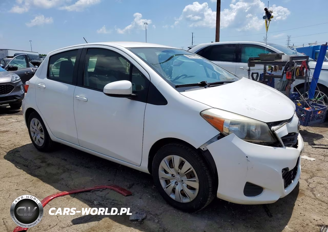 2014 Toyota Yaris VIN:JTDKTUD32ED579021 - 4