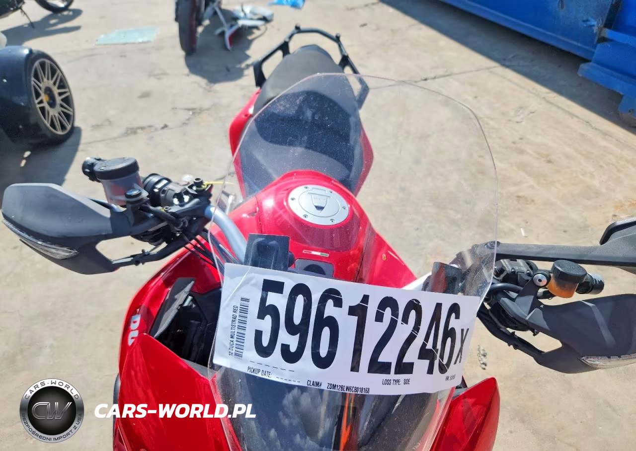 2012 Ducati Multistrada 1200 VIN:ZDM12BLW6CB018168 - 5