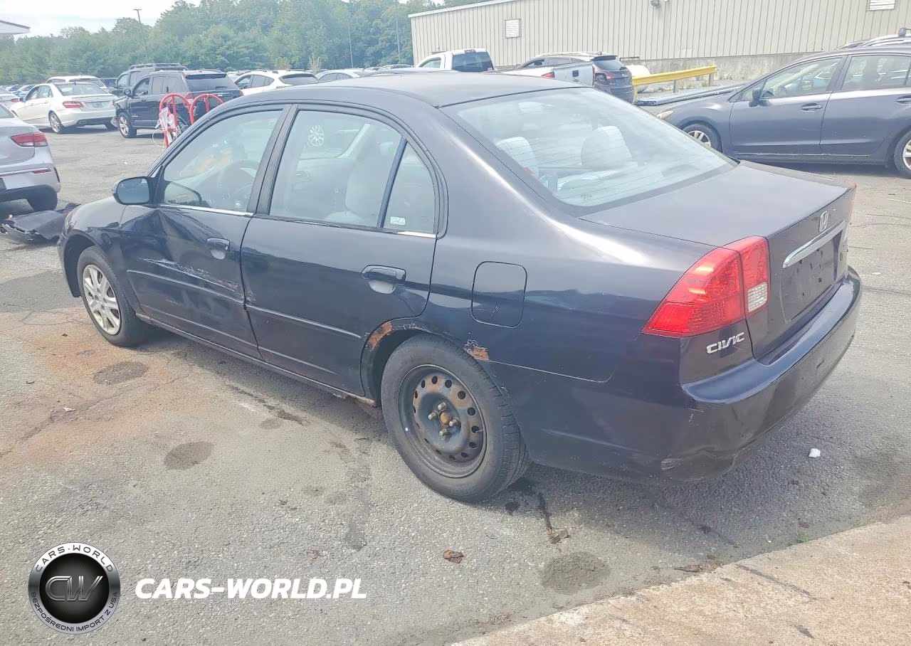 2003 Honda Civic Ex VIN:2HGES26793H501079 - 2