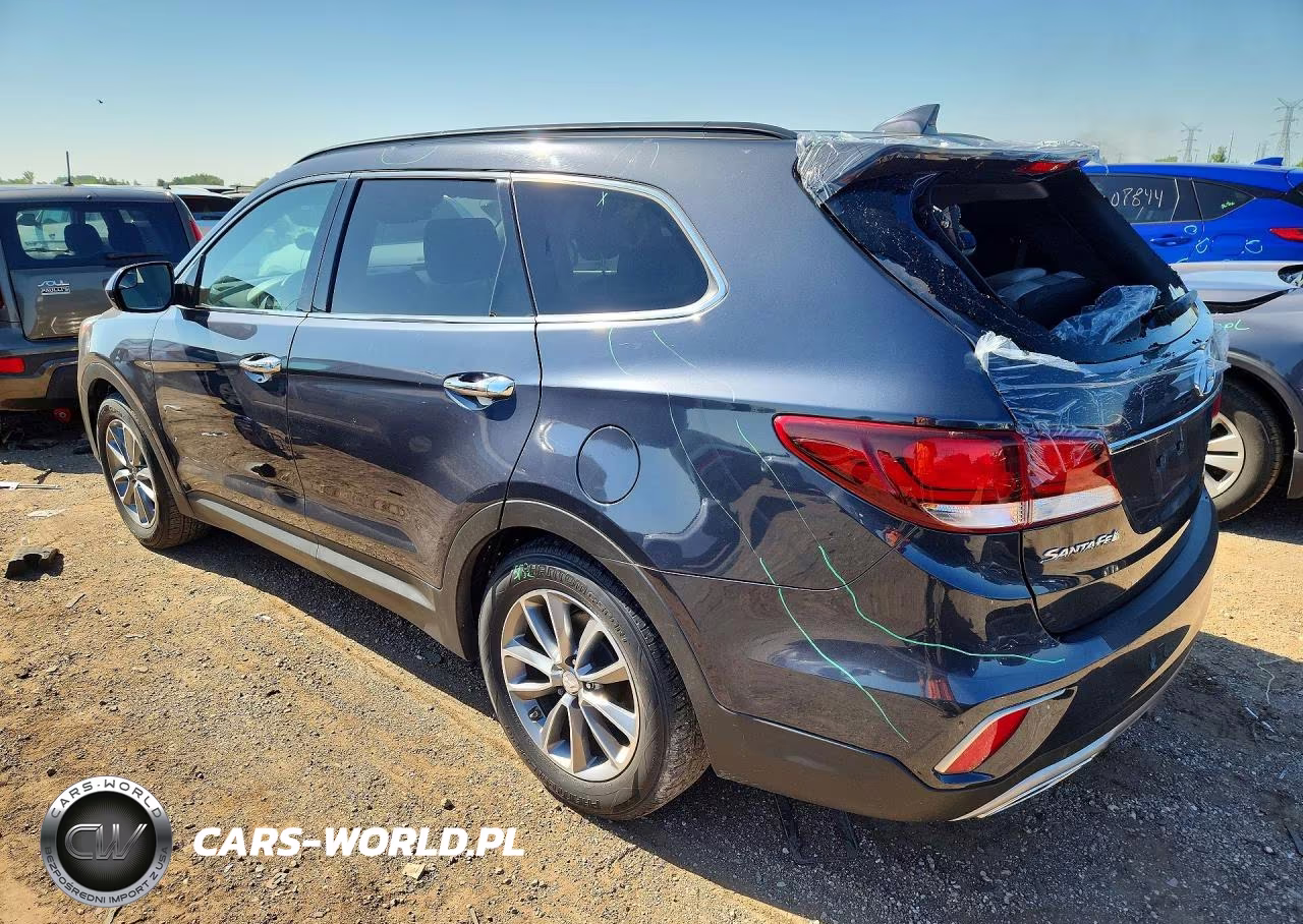 2017 Hyundai Santa Fe Se VIN:KM8SM4HF5HU236706 - 2