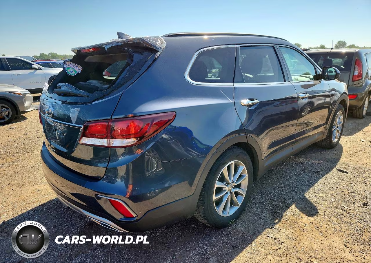 2017 Hyundai Santa Fe Se VIN:KM8SM4HF5HU236706 - 3