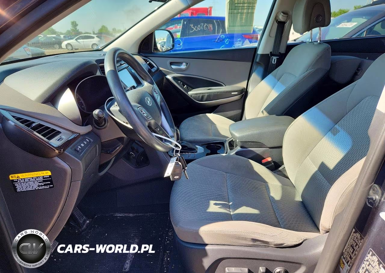 2017 Hyundai Santa Fe Se VIN:KM8SM4HF5HU236706 - 7