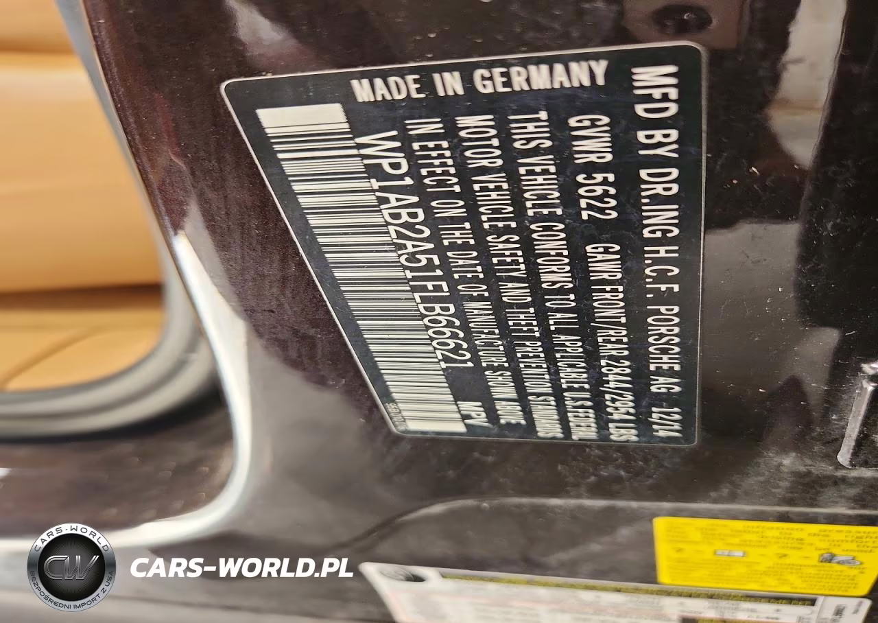 2015 Porsche Macan S VIN:WP1AB2A51FLB66621 - 13