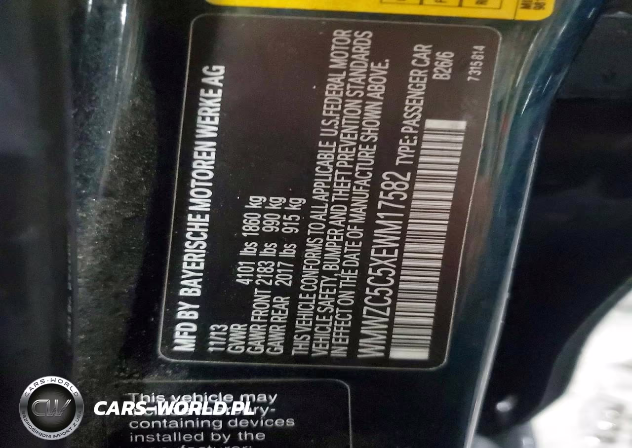 2014 Mini Cooper S Countryman VIN:WMWZC5C5XEWM17582 - 12