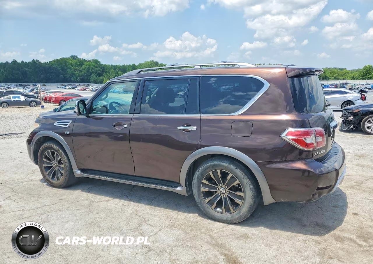 2017 Nissan Armada Platinum VIN:JN8AY2ND5H9009809 - 2
