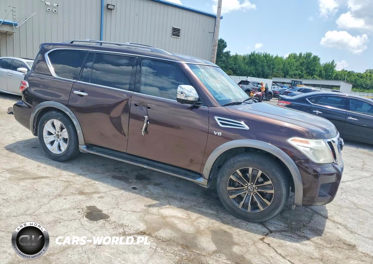 2017 Nissan Armada Platinum VIN:JN8AY2ND5H9009809 - 4