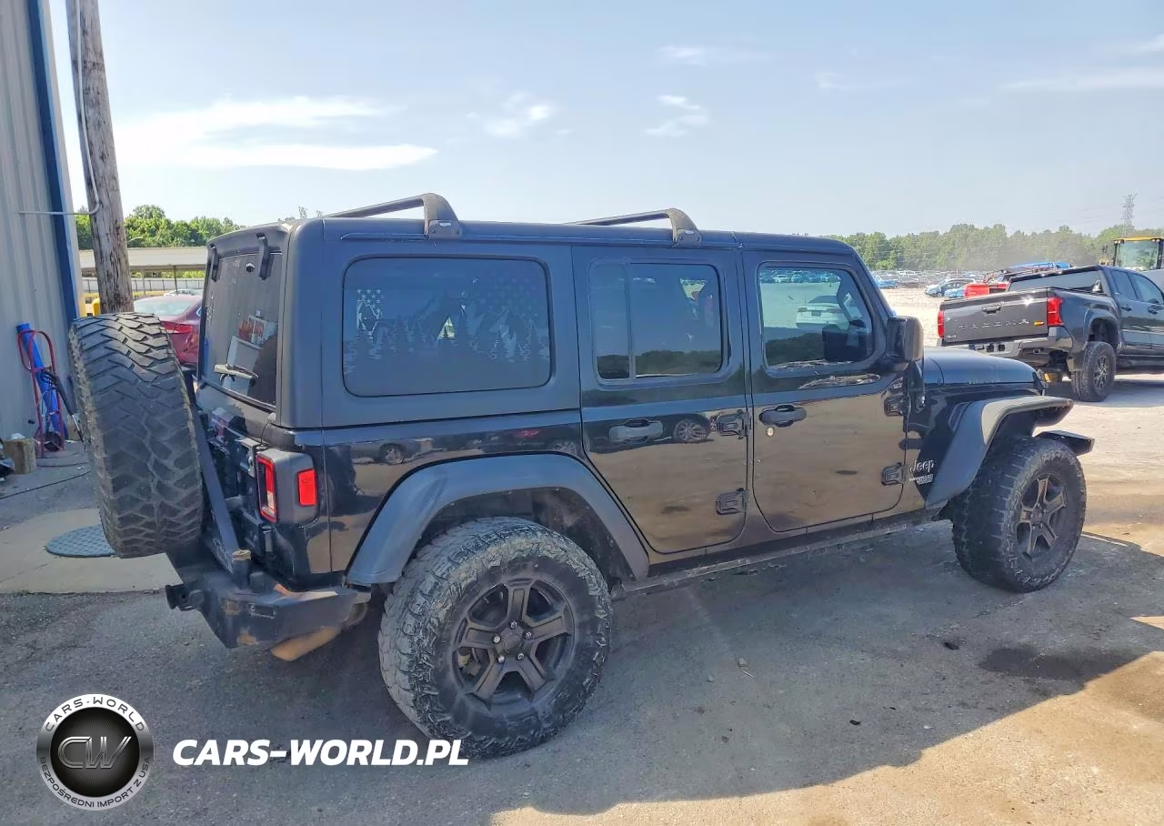 2018 Jeep Wrangler Unlimited Sport VIN:1C4HJXDN7JW283462 - 3
