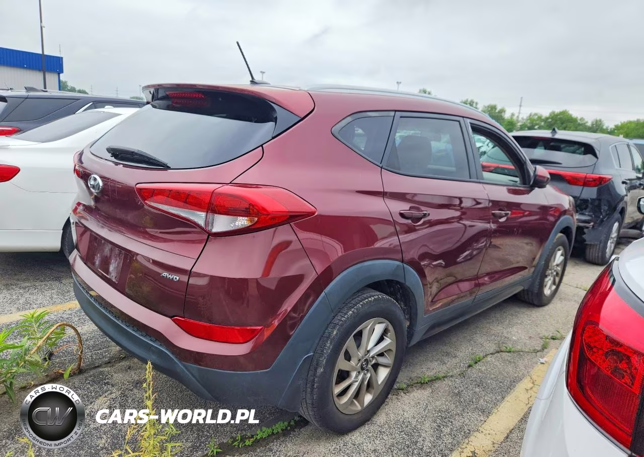 2016 Hyundai Tucson Se VIN:KM8J3CA46GU036773 - 3