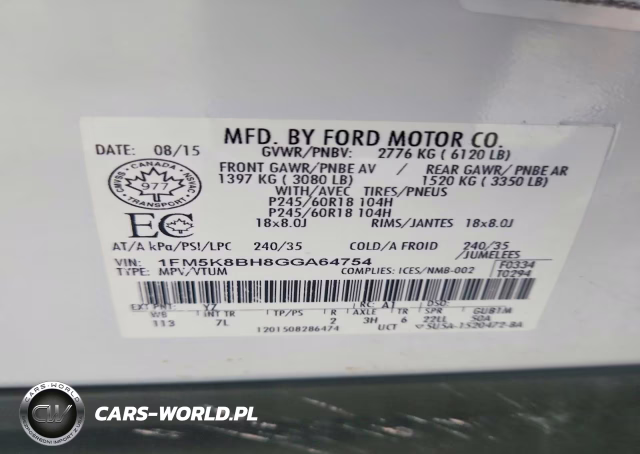 2016 Ford Explorer VIN:1FM5K8BH8GGA64754 - 13