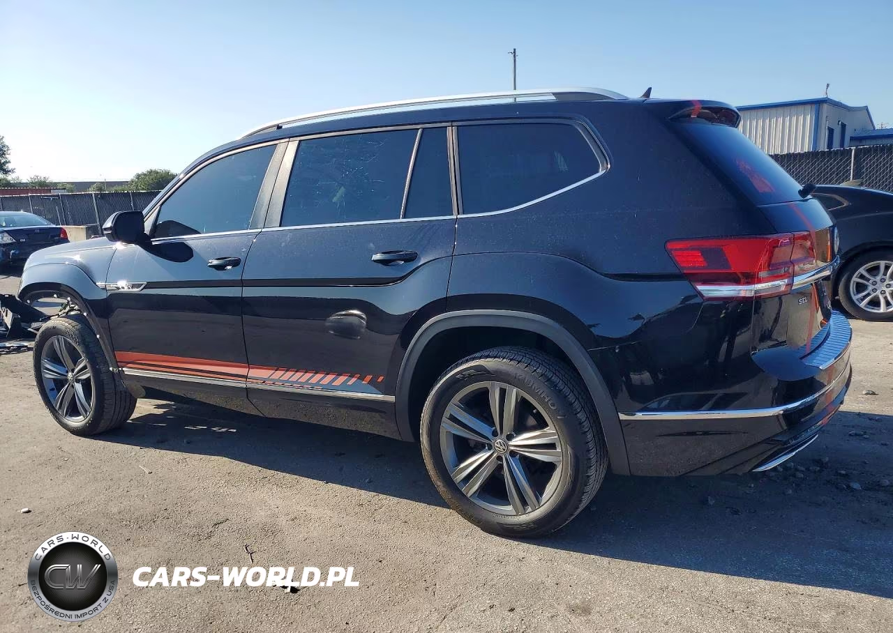 2019 Volkswagen Atlas Sel VIN:1V2SR2CA1KC590949 - 2