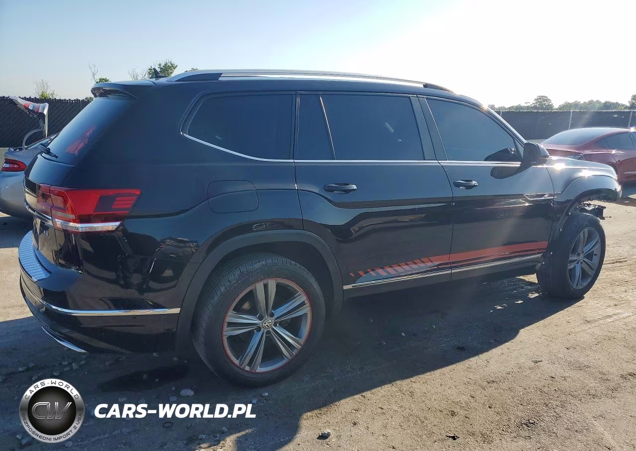 2019 Volkswagen Atlas Sel VIN:1V2SR2CA1KC590949 - 3