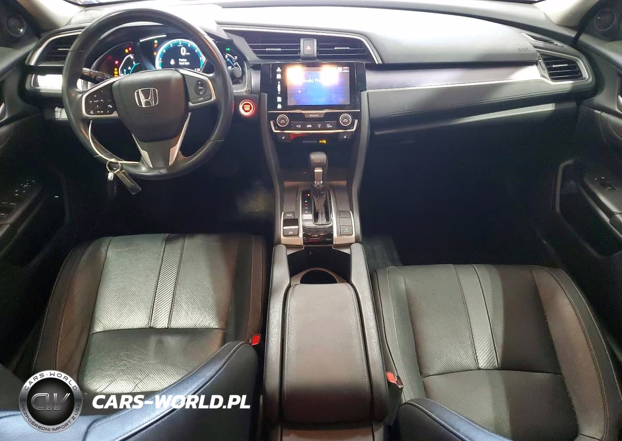 2018 Honda Civic Exl VIN:JHMFC1F71JX014895 - 8