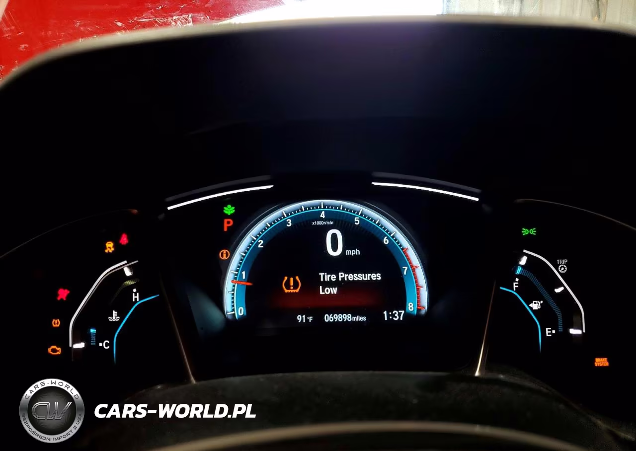2018 Honda Civic Exl VIN:JHMFC1F71JX014895 - 9
