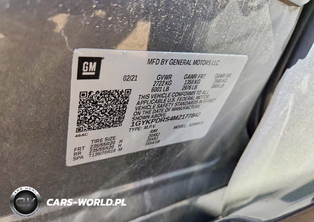 2021 Cadillac Xt6 Premium Luxury VIN:1GYKPDRS4MZ177842 - 12