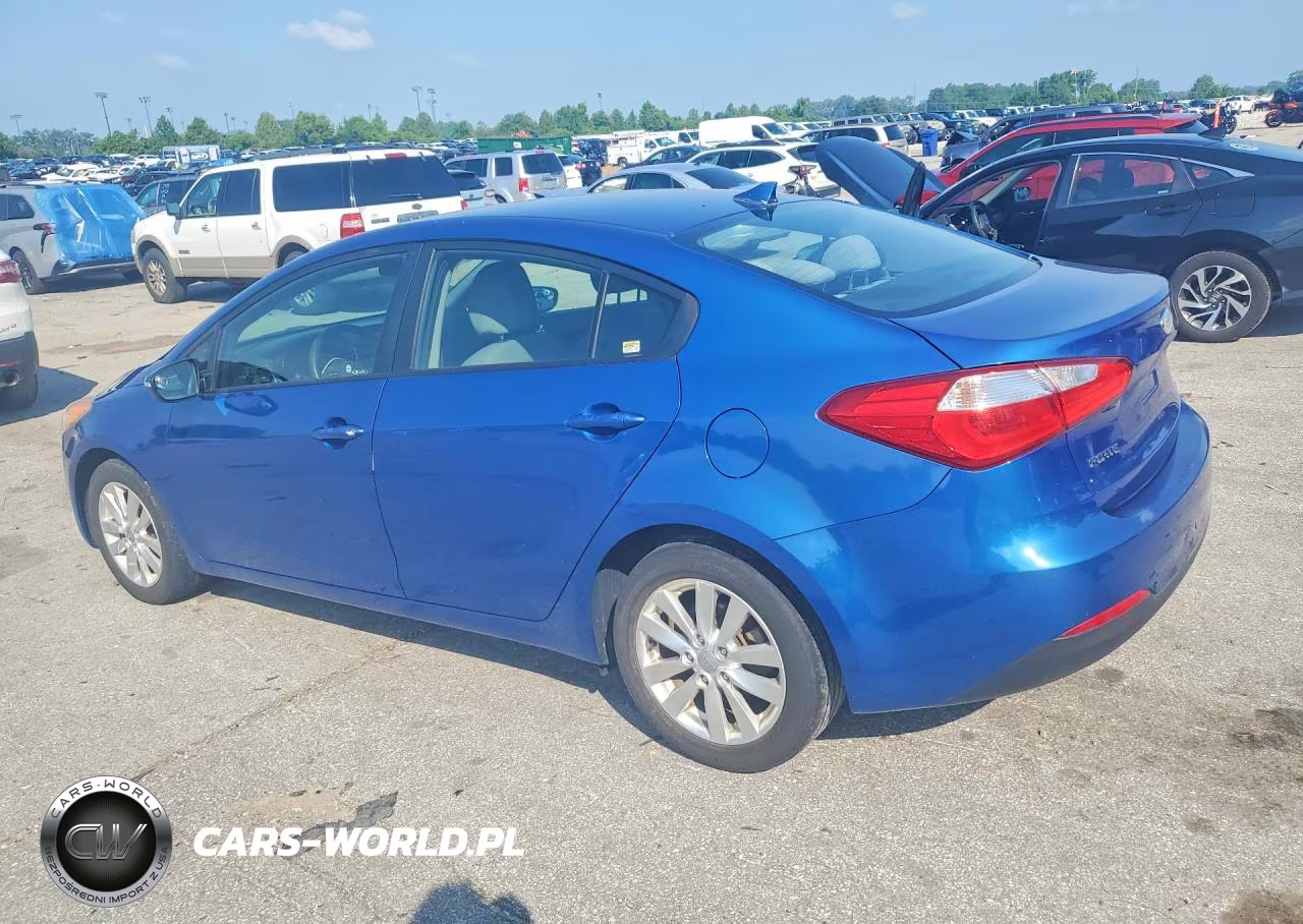 2014 Kia Forte Lx VIN:KNAFX4A67E5205385 - 2