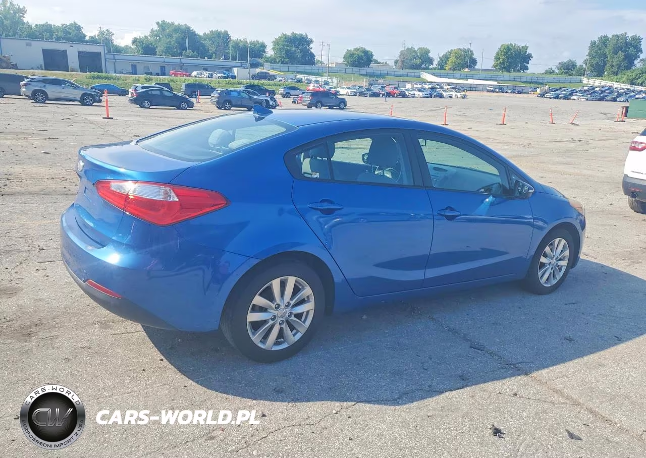 2014 Kia Forte Lx VIN:KNAFX4A67E5205385 - 3