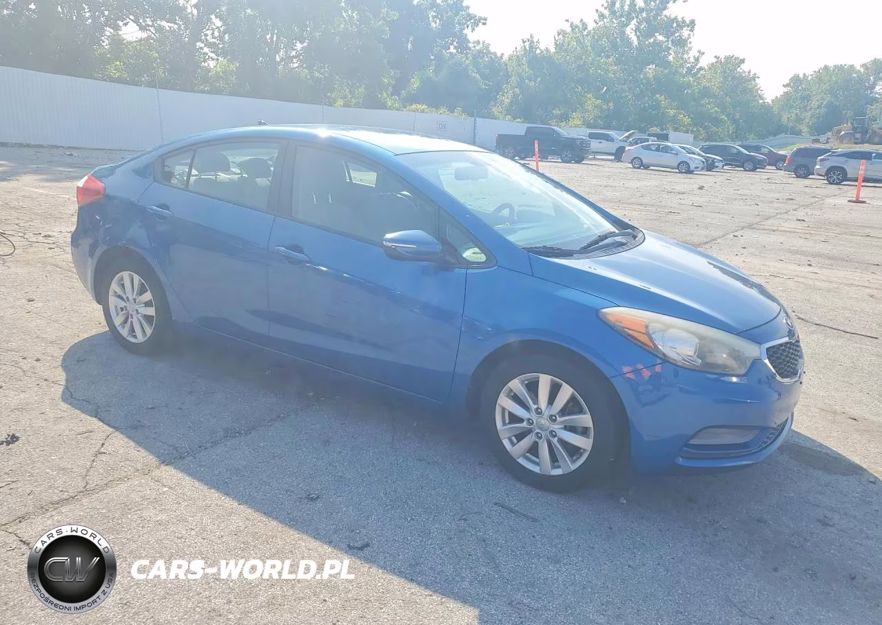 2014 Kia Forte Lx VIN:KNAFX4A67E5205385 - 4