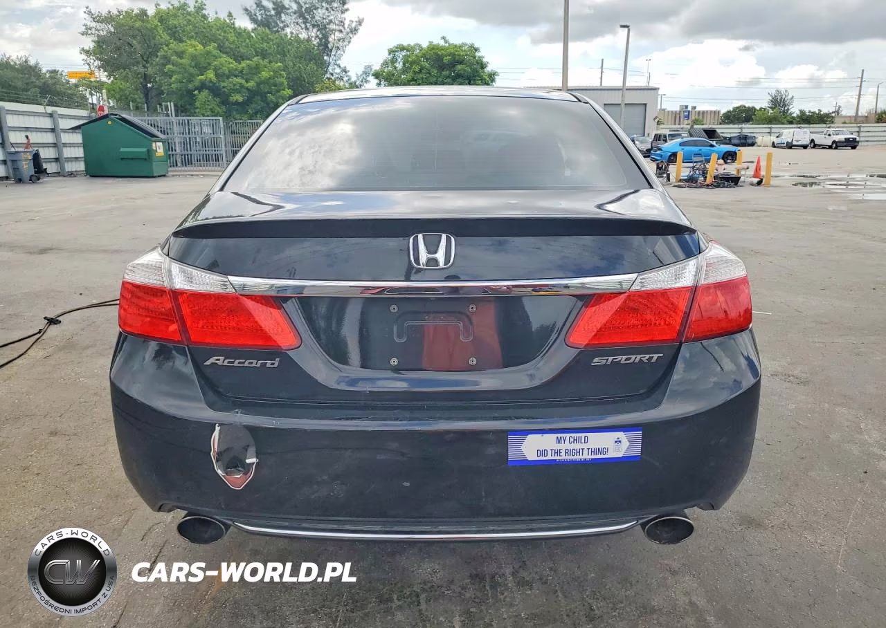 2015 Honda Accord Sport VIN:1HGCR2F57FA058385 - 6