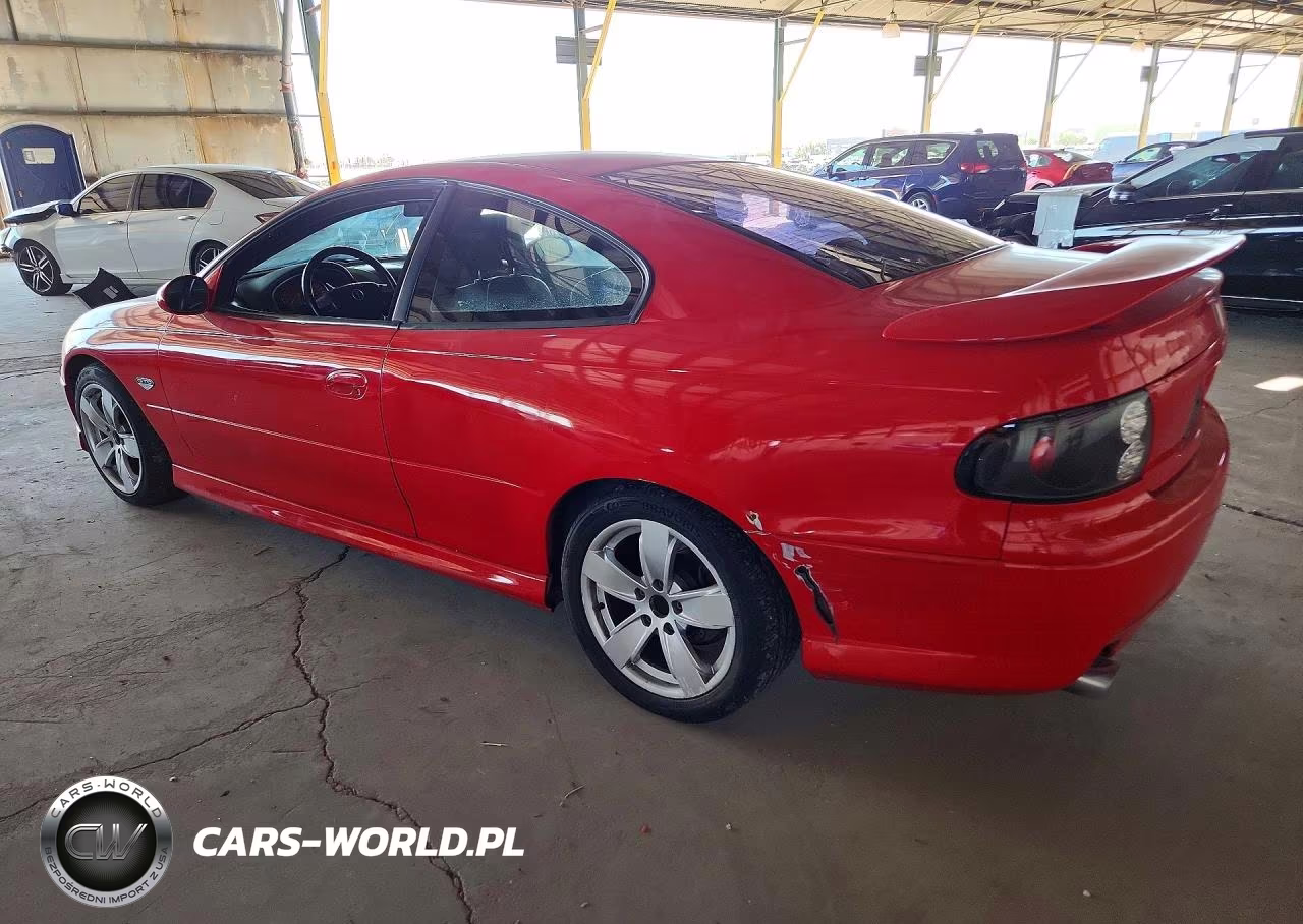2005 Pontiac Gto VIN:6G2VX12U05L435198 - 2