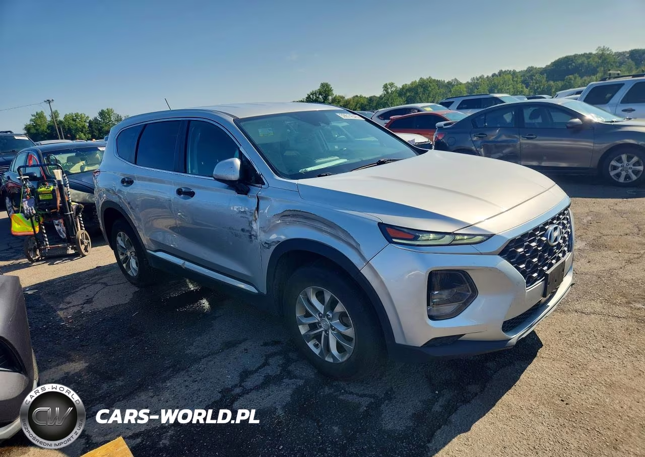 2019 Hyundai Santa Fe Se VIN:5NMS2CAD6KH080493 - 4