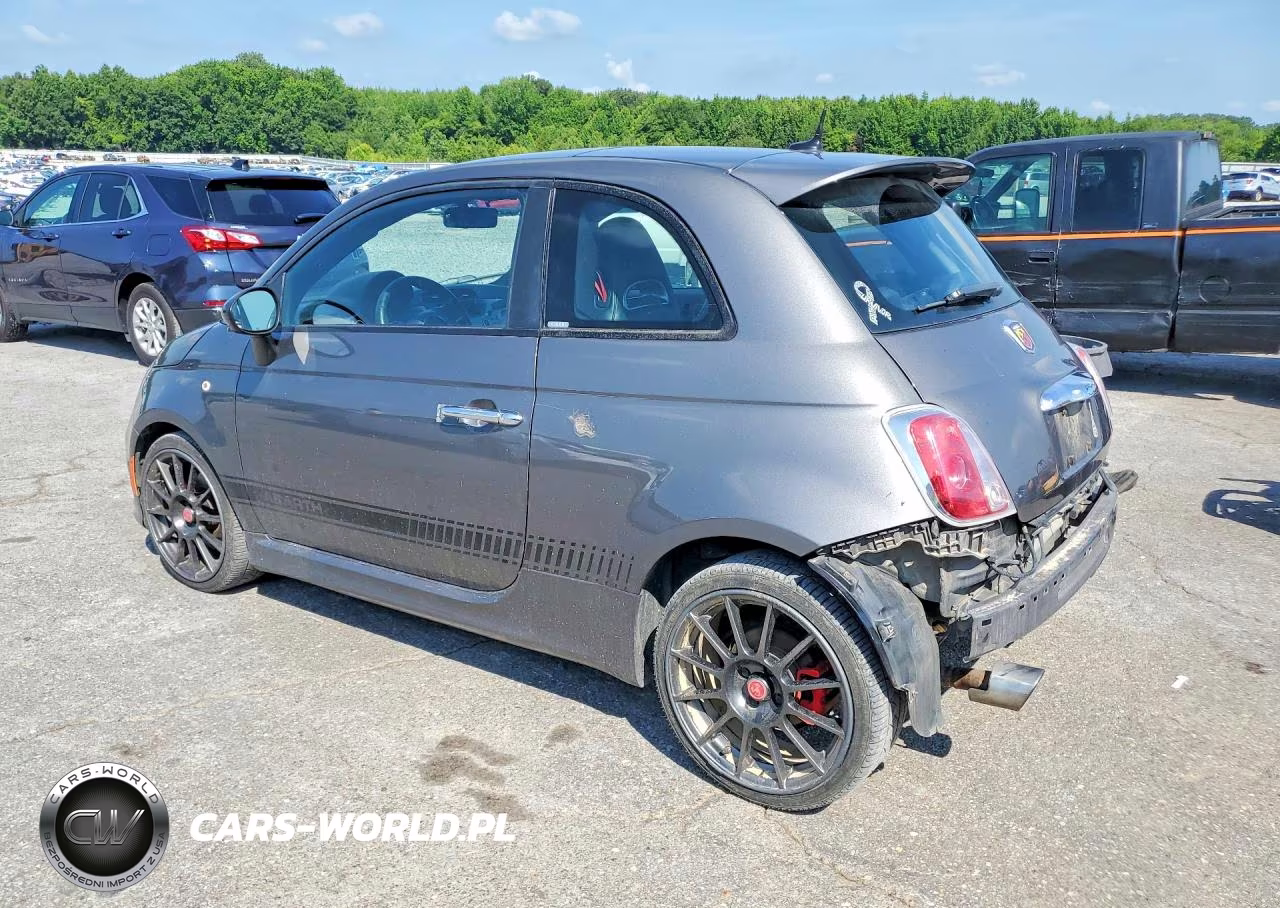 2013 Fiat 500 Abarth VIN:3C3CFFFH3DT607373 - 2
