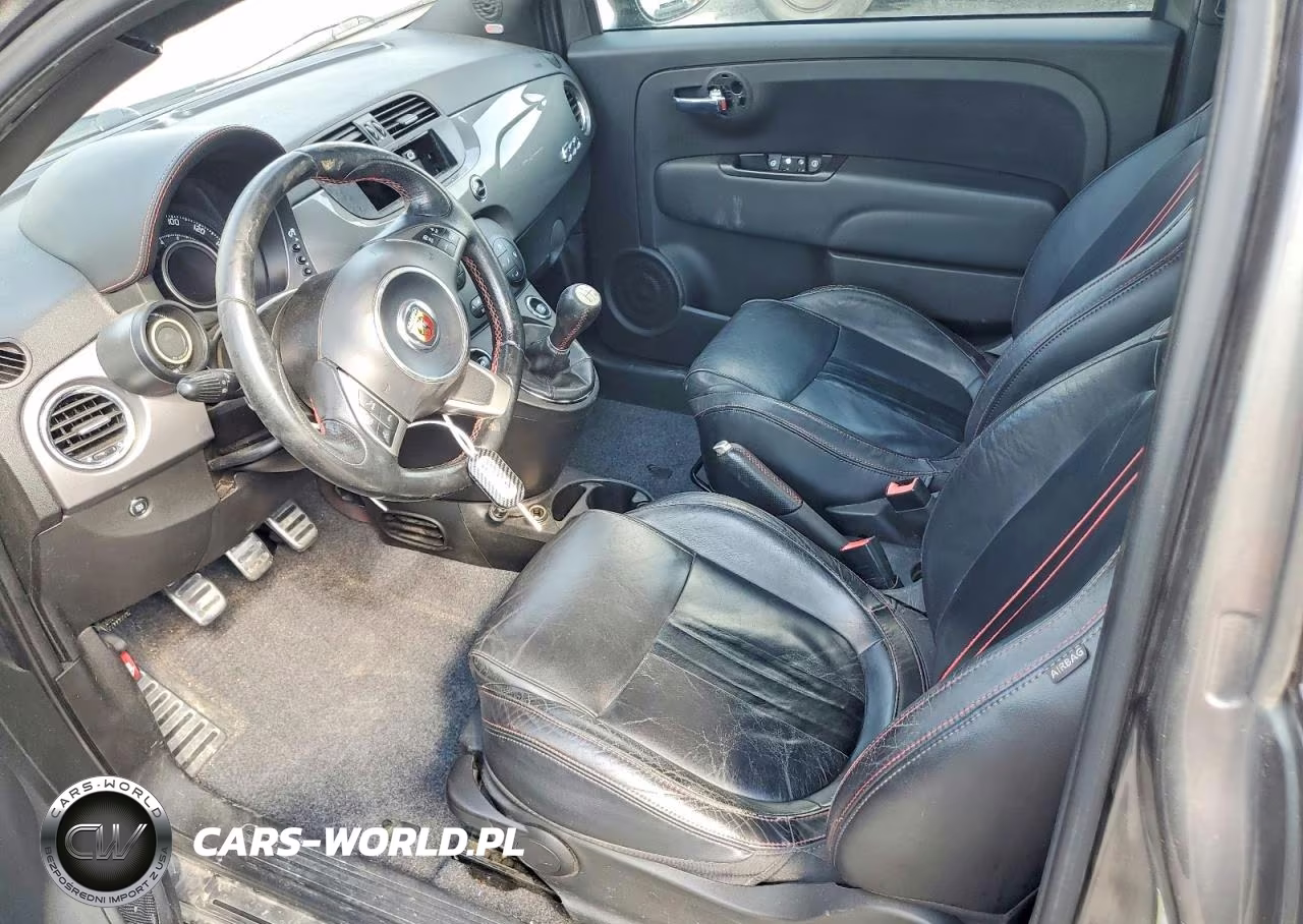 2013 Fiat 500 Abarth VIN:3C3CFFFH3DT607373 - 7