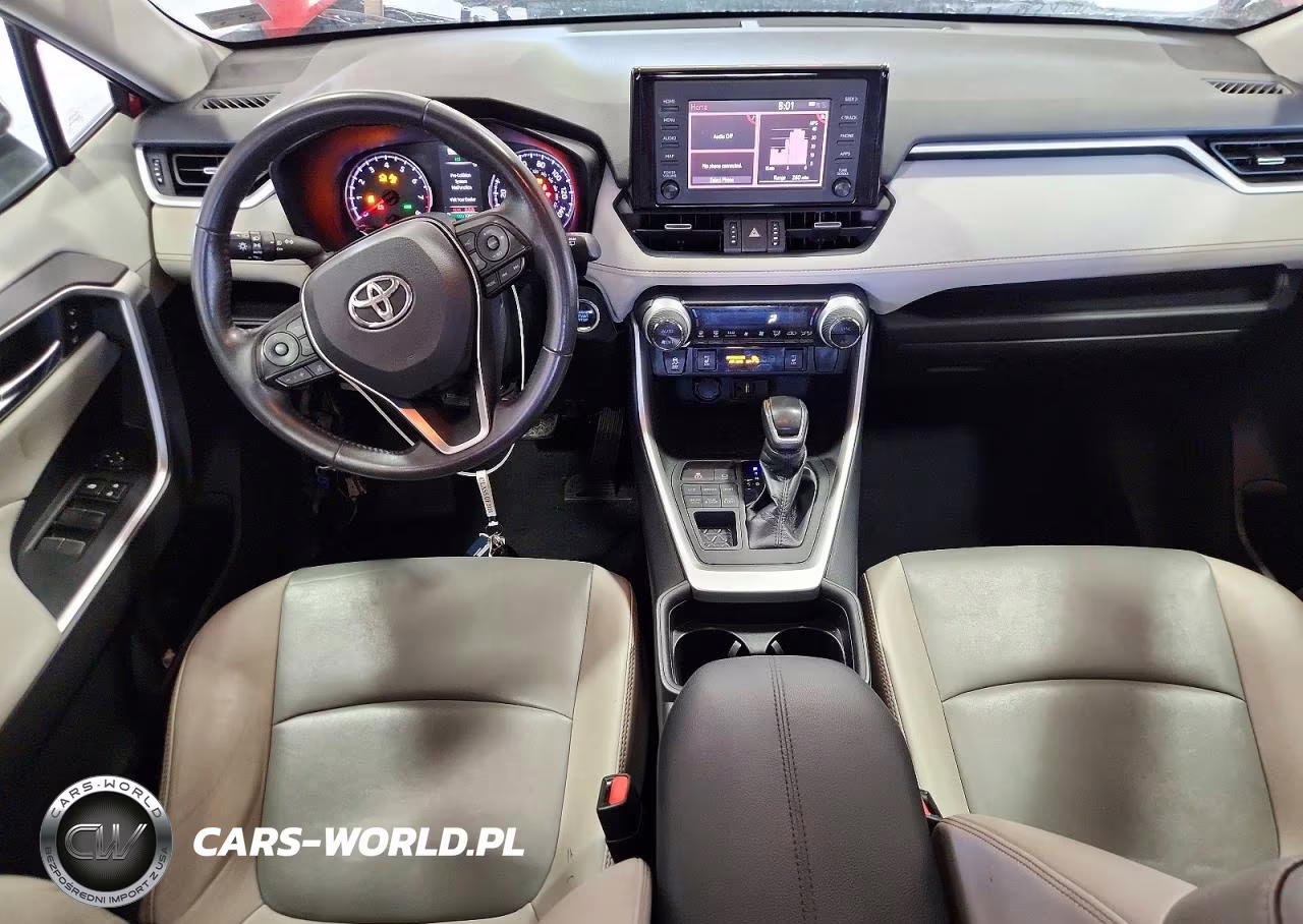 2019 Toyota Rav4 Xle Premium VIN:2T3A1RFV5KC027865 - 8