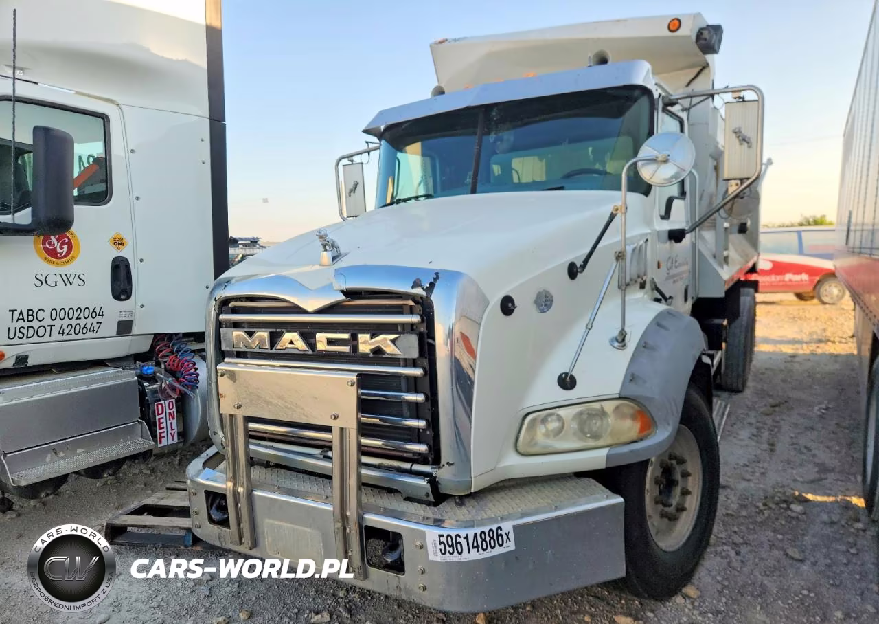 2014 Mack Gu813 Dump Truck VIN:1M2AX13C3EM026406 - 2