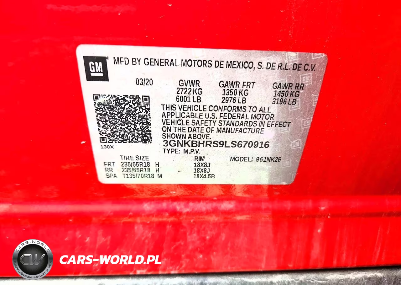 2020 Chevrolet Blazer 2Lt VIN:3GNKBHRS9LS670916 - 13